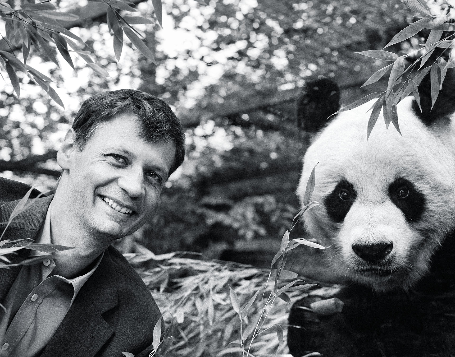 "Grosse Tiere in Berlin" Günther Jauch und der Panda Bao Bao